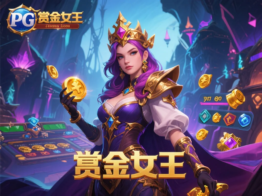 赏金女王人物角色国潮插画